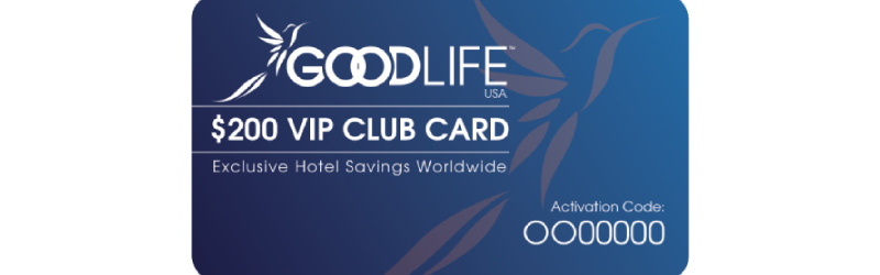 goodlife usa vip club card