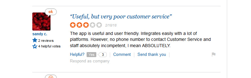 mint.com poor customer service