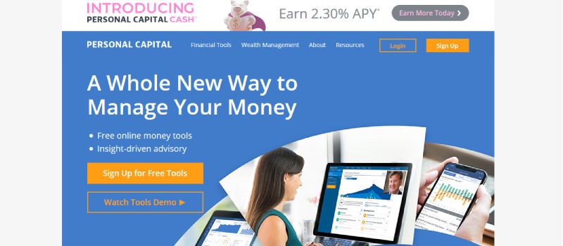 personal capital homepage