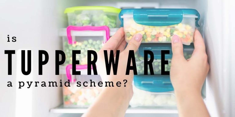 is tupperware a pyramid scheme