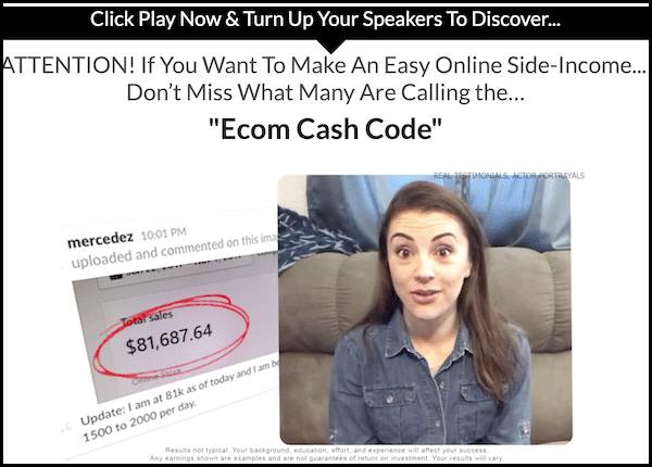 is ecom cash code a scam