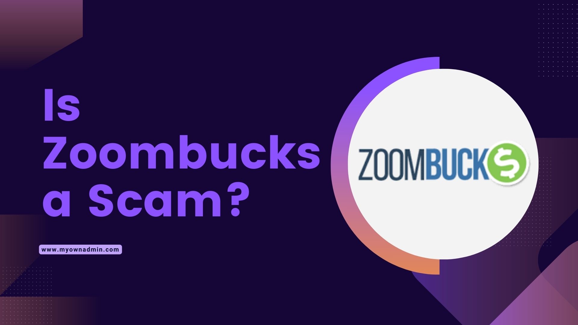 Is Zoombucks a Scam