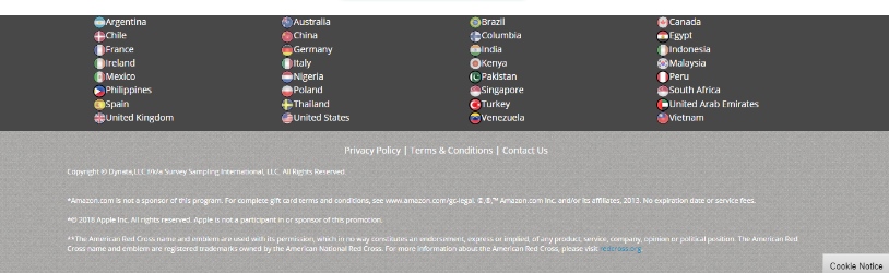 List of countries where iPoll is available