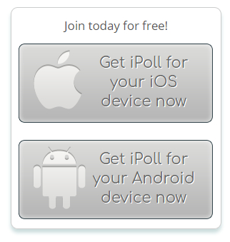 iPoll is available on mobile.