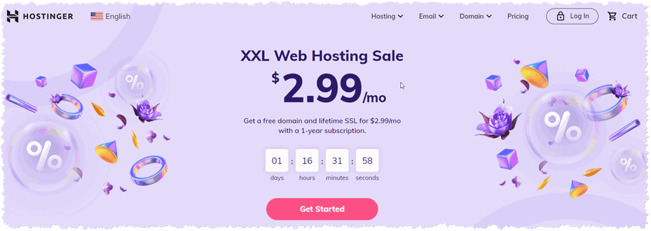 Hostinger wordpress hosting