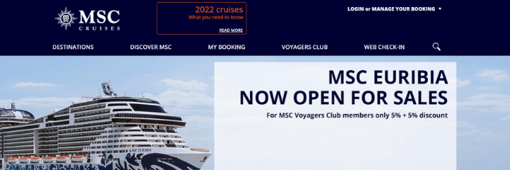 MSC Cruises affiliate program