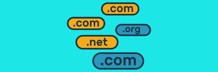choose a suitable domain extension