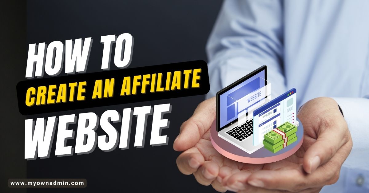 how to create an affiliate website
