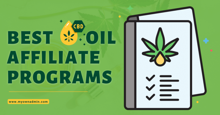 Best CBD Oil Affiliate Programs