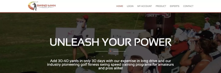 Swing man golf affiliate program