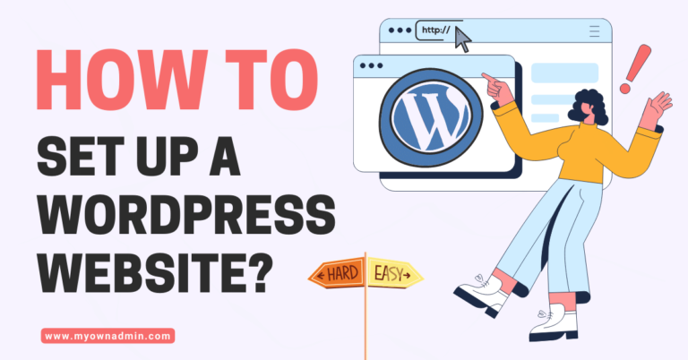 set up a wordpress website