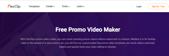 FlexClip Free Video Editor