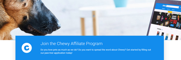 Join the Chewy affiliates