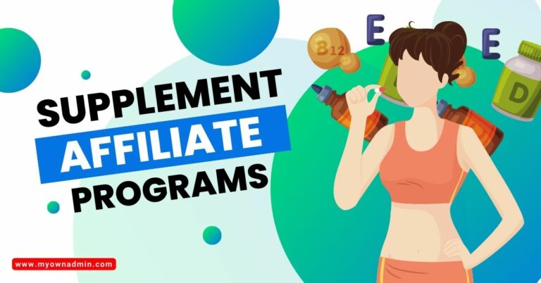 Supplement Affiliate Programs