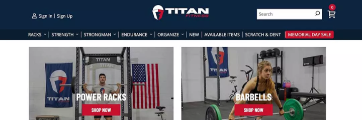 Titan Fitness Affiliate Program