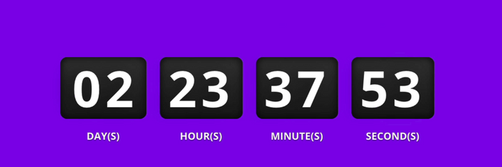 Countdown timers