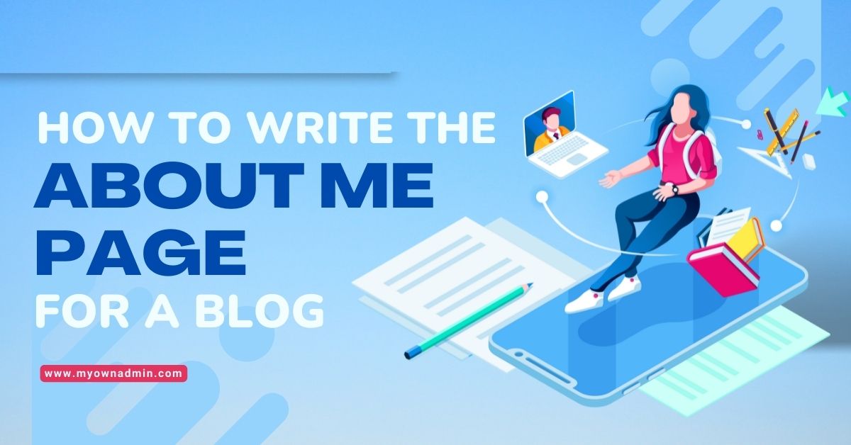 how to write the about me page for a blog