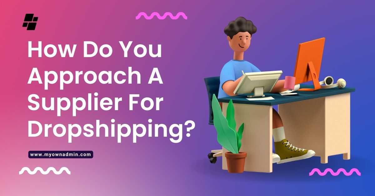 How Do You Approach A Supplier For Dropshipping