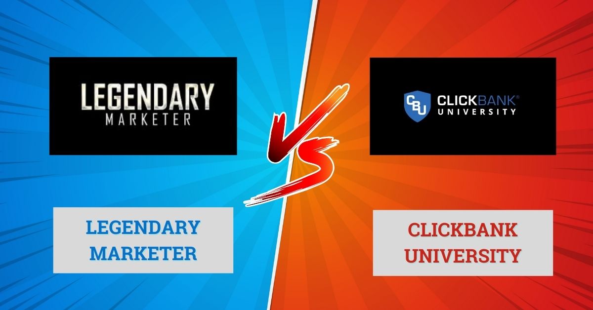 Legendary marketer vs ClickBank University